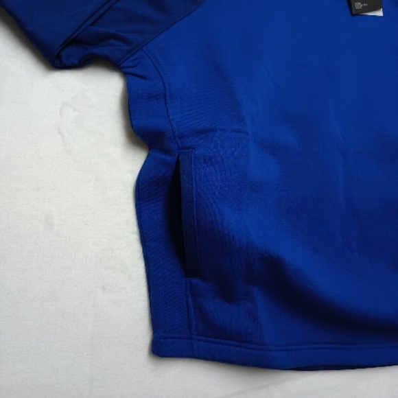 NP New Under Armour 3XL Fleece Pullover Hoodie Cold Gear Men's Dynasty Blue XXXL - Picture 6 of 14